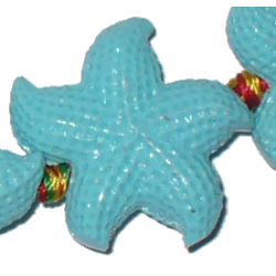 Turquoise - Sea Stars Beads